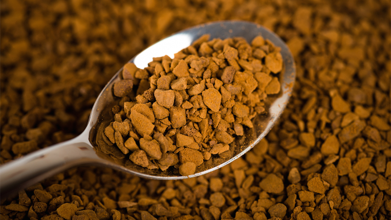 Salah satu tekstur kopi instan yang ada di pasaran