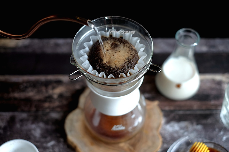 Kalita Iced Coffee with Honey