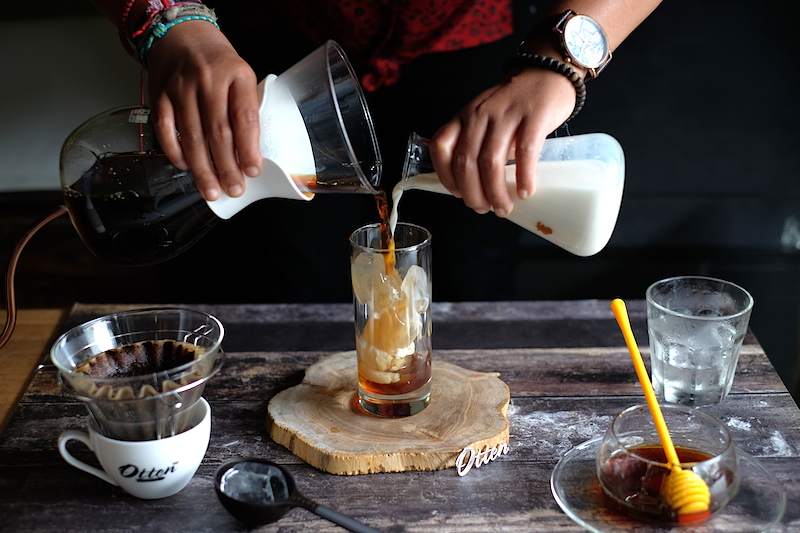 Kalita Iced Coffee with Honey
