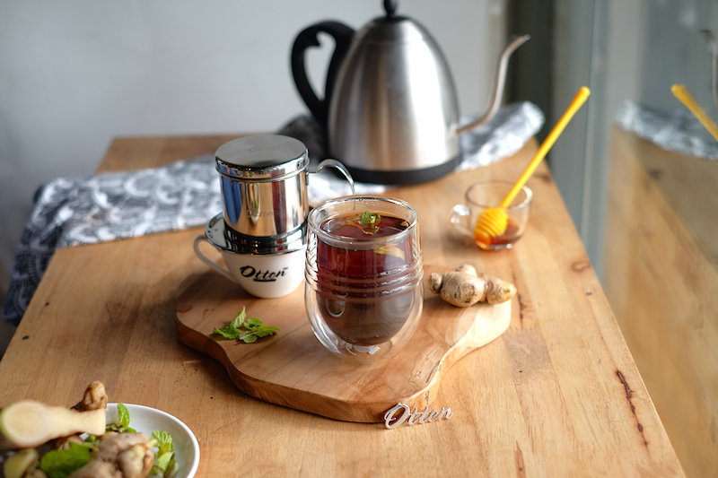 RESEP KOPI: VIETNAM DRIP GINGER COFFEE