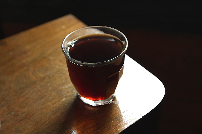 Secangkir kopi Solok Surian. Sedap benar!