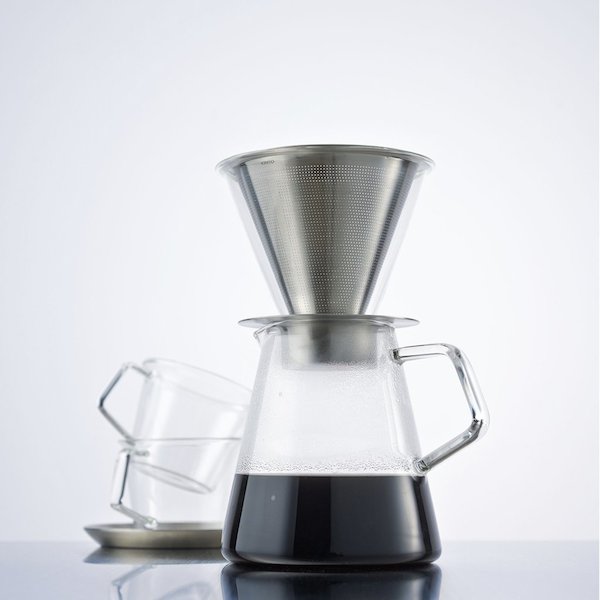 Kinto Carat Coffee Dripper & Pot Credit : gemutlich.com.au