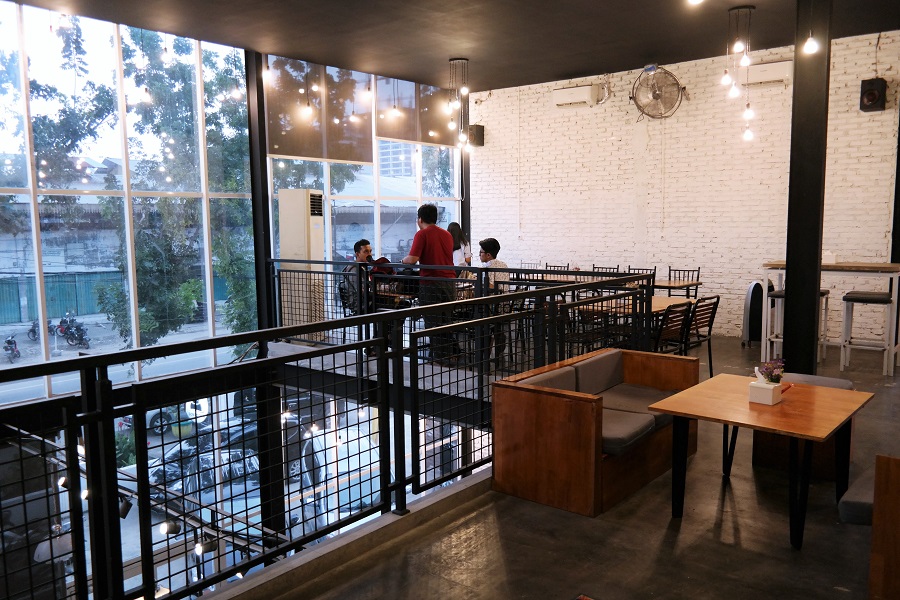 Sudut favorit di Downtown Coffee.