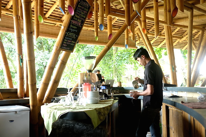The coffee bar!