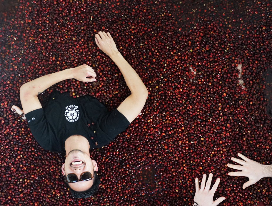Chad, bersemayam di antara biji-biji kopi luar biasa. Foto: dokumentasi pribadi.