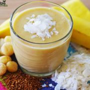 RESEP KOPI : HAWAIIAN ALMOND COFFEE SMOOTHIE