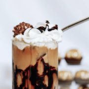 RESEP KOPI : FERRERO ROCHER ICED LATTE