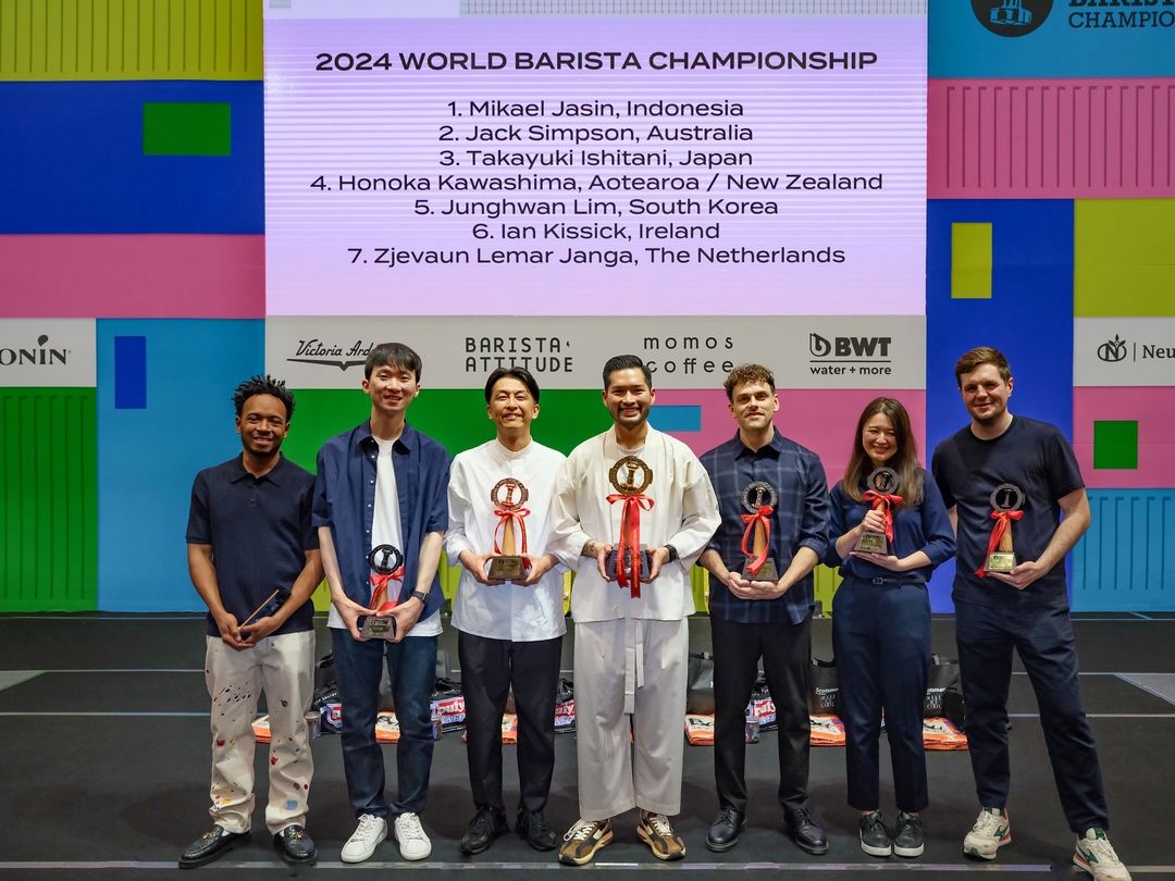 MIKAEL JASIN BERHASIL JUARA DUNIA BARISTA DI WBC 2024