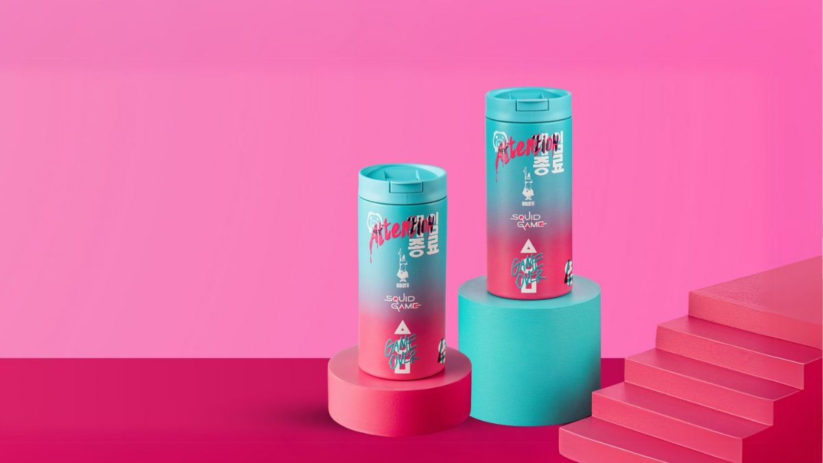 Bialetti x Squid Game Thermic Travel Mug, Aktivitas Tanpa Batas!