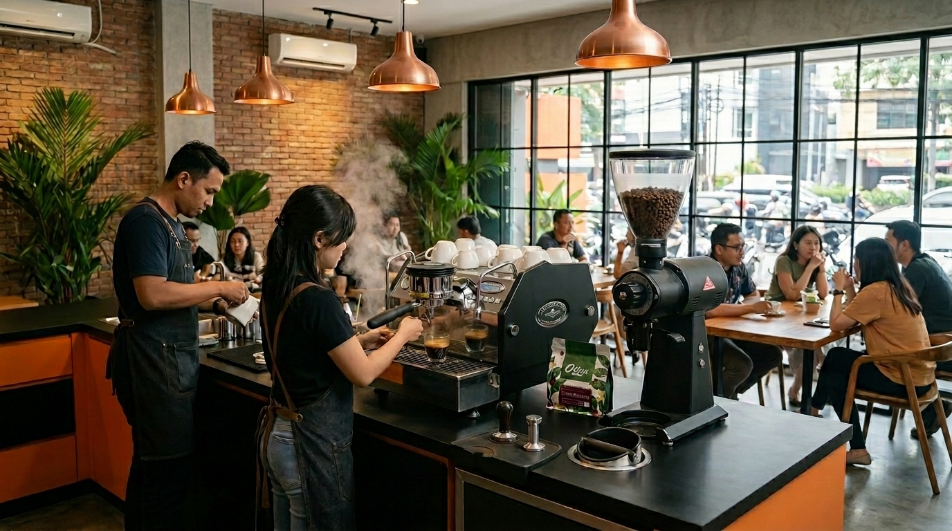 Pre-Infusi 5 Detik untuk Ekstraksi Merata