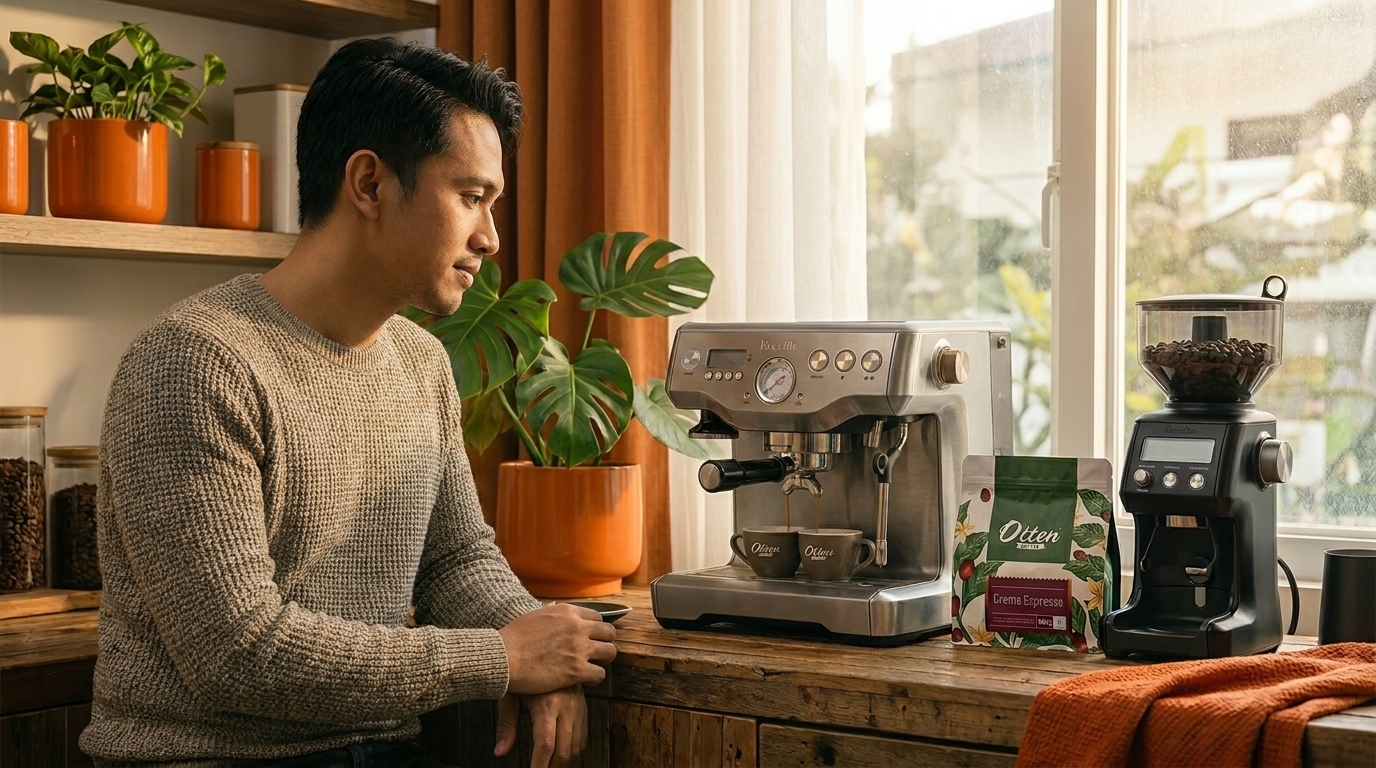Setup Pencahayaan untuk Membangun Coffee Nook di Rumah